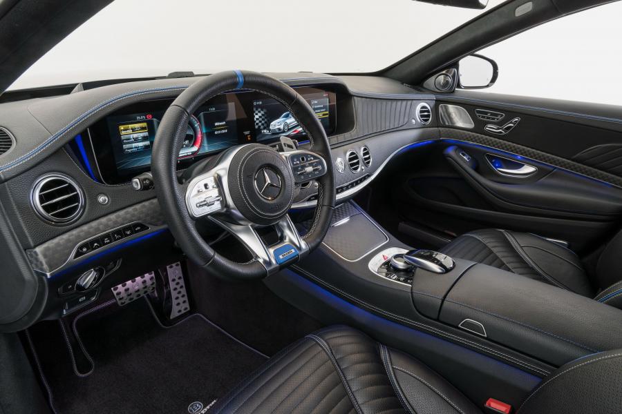 Интерьер Mercedes-AMG S63 800 by Brabus (V222) 2018 года  (фото 4 из 14)